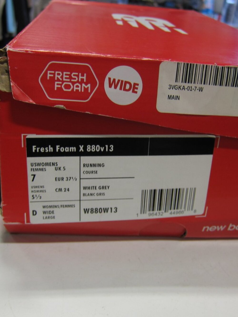New Balance Fresh Foam X 880v13 Women's 7 Wide White/Grey Running Shoe's-NEW - Picture 12 of 12